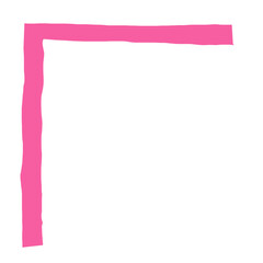 Decorative abstract shape - Corner frame