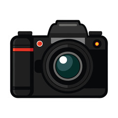 dslr camera vector