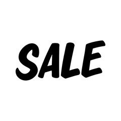 手書き文字「SALE」セール ベクター