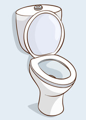 Toilet bowl isolated on white, Toilet bowl vector art, Toilet bowl silhouette, Toilet bowl icon, Toilet bowl line art,eps, black and white Toilet bowl