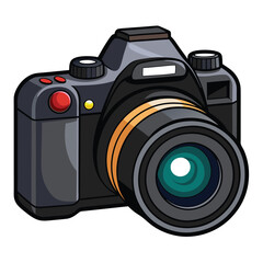 dslr camera vector