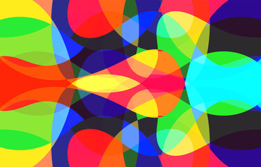 Colorful Abstract background design, vector art