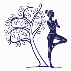 silhouette of a girl