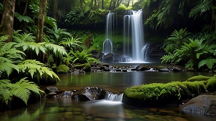 waterfall in the forest