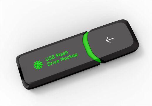 USB Flash Drive Mockup