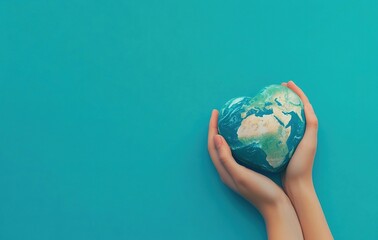 World Earth Day, protect the earth with your hands