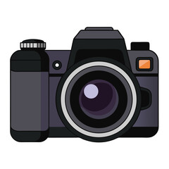 dslr camera vector