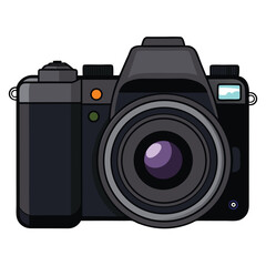 dslr camera vector