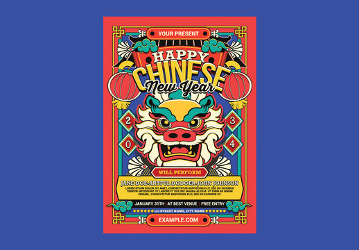 Chinese Lunar New Year Flyer