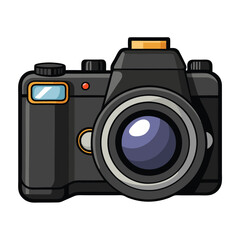 dslr camera vector