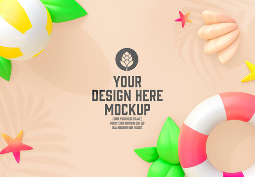 Beach Concept Mockup