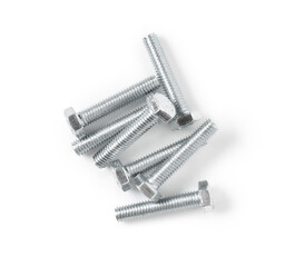 Tap bolts isolated on white background