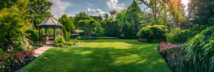 Rejuvenation Through Nature: Tranquil Residential Garden Landscaped in XJ Style