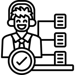 Recruitment Icon Vector Element