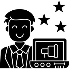 Advertising Icon Vector Element