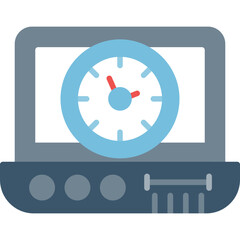 Clock Icon Vector Element