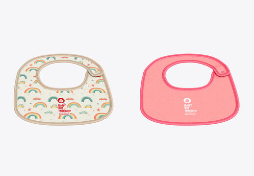 Baby Bib Mockup