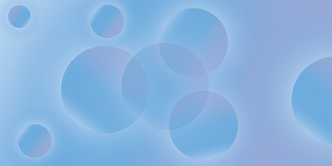 3D Bubble Blue vector abstract background for wallpaper , template , blur gradian , decoration , presentation modern illutration.