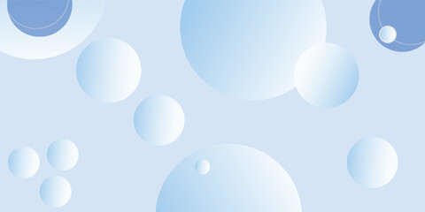 Abstract geometric background gradient soft light blue bokeh for Graphic Business background hitech technology digital design illustration