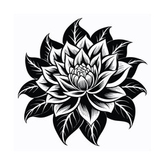 vector illustration of a flower