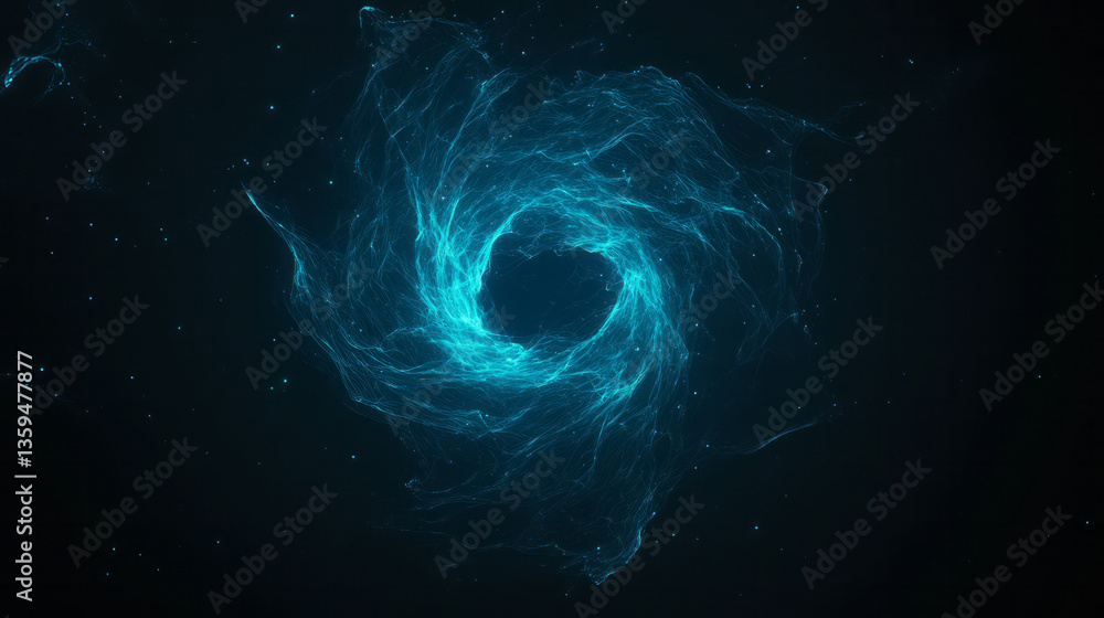 Aufkleber a floating symbol glowing in space, the first conscious algorithm rising like a digital sun,