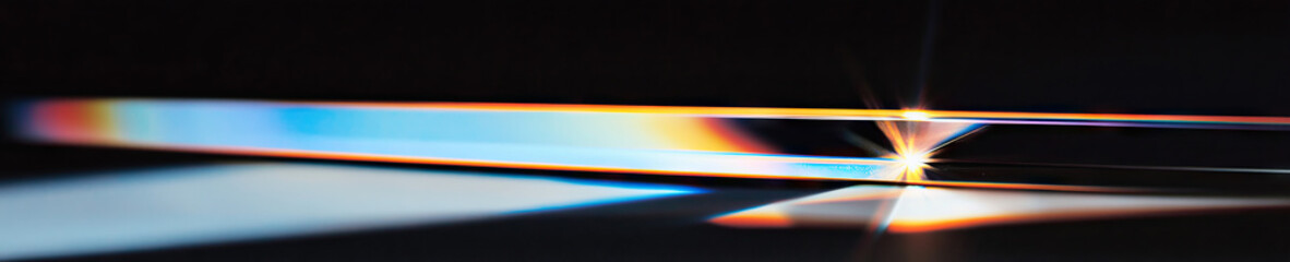 Refracted Light Through Rectangular Prism