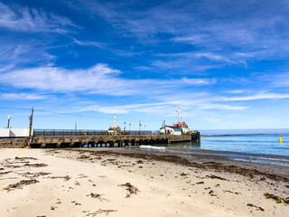Coastal scenes in Port Nolloth, South Africa