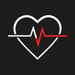Collection of Unique Heart Shapes, Symmetrical, Tilted, Hand-Drawn, Puffy, Thin Outline, Thick Outline, Double Layered, Geometric Heart, Wide, Modern Minimalist, and Valentine Variations in Red, Black