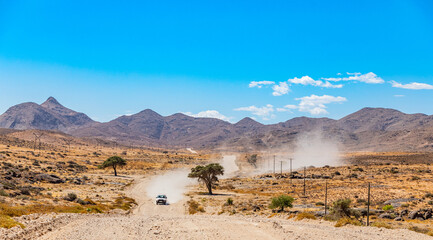 Arid landscape in the Richtersveld National Park