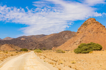 Arid landscape in the Richtersveld National Park
