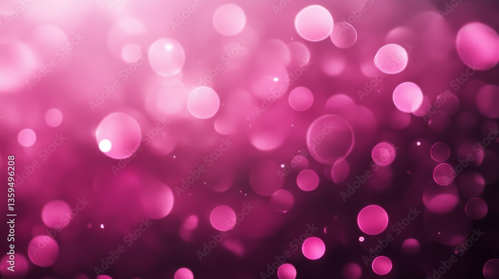 Poster soft pink bokeh textured background with gentle light particles and blurred abstract pattern for ele