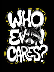 Who ever care design retro