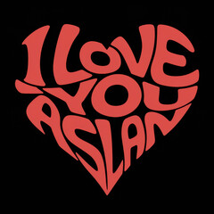 Heart shape typography Mother's love, Dog Dad, Beware of dog, Mother, Cool dad,