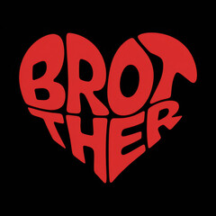 Heart shape typography Mother's love, Dog Dad, Beware of dog, Mother, Cool dad,