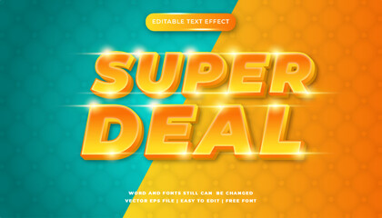 Super Deal Editable Text Effect (2)