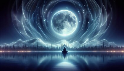 Lunar Amplification The effect of the moon appearing larger and