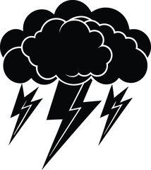 waterfall black and white silhouette vector design