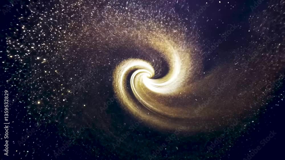 Canvas Prints exploring the beauty of a distant galaxy in outer space