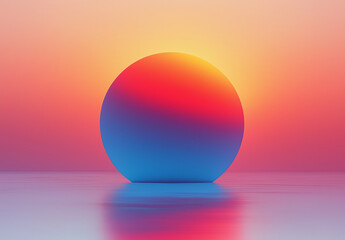 Soft blurred blue and orange gradient background with a subtle grainy texture and minimal abstract shapes, perfect for modern, elegant, and aesthetic design projects