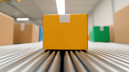 well organized logistics center showcases packaging solutions with focus on quality control ensuring efficient operations and timely deliveries