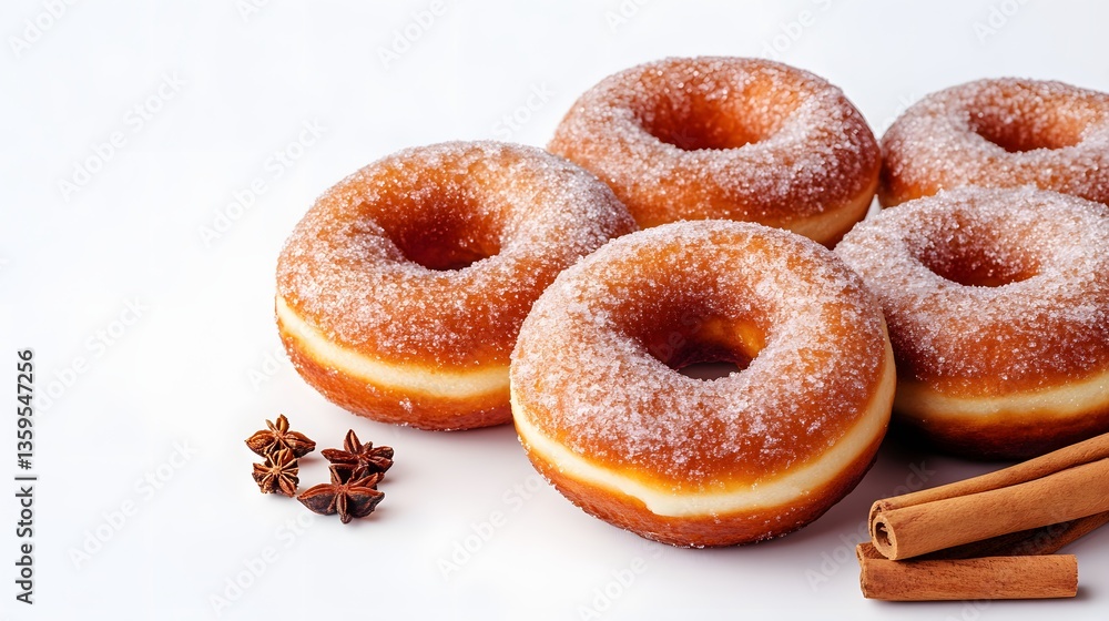 Poster freshly prepared bunch of dough infused with cinnamon ready for baking displayed on a rustic surface