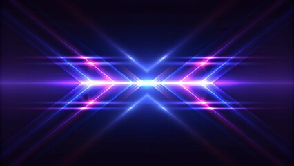 Abstract high-speed light trails on dark background. Futuristic template for banners, presentations, flyers, and posters. abstract futuristic technology background
