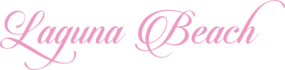 script swirly curly font slogan pink city usa cities America california  Graphic Tee t-shirt logo slogan graphic artwork typography tote badge emblem crest 
