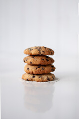 Cookie with chocolate chips 