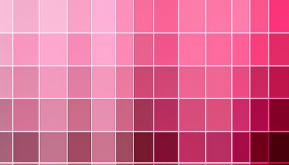 Fototapeta premium pink tone color shade background with code and name illustration pink swatches color pallete illustrations