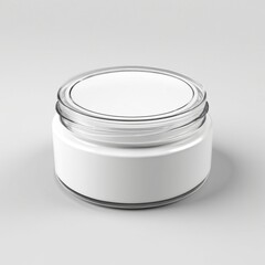 Cream Jar Mock up of plastic bottles