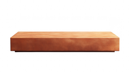 a minimalist rectangular coffee table with a smooth textured surface designed for modern living spaces emphasizing simplicity and functionality