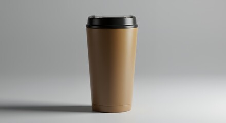 A Sleek and Stylish Travel Mug for Coffee or Tea  Perfect for On-the-Go Hydration