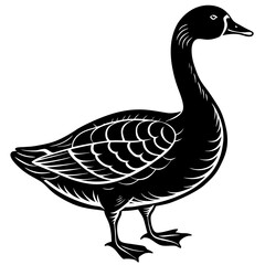 Goose Animal Vector Graphic Design File for Creative Projects