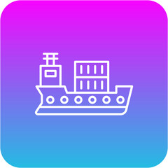 Cargo ship Icon
